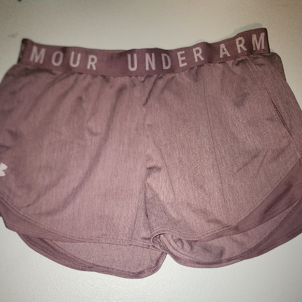 Under Armour Women's Mauve Athletic Shorts